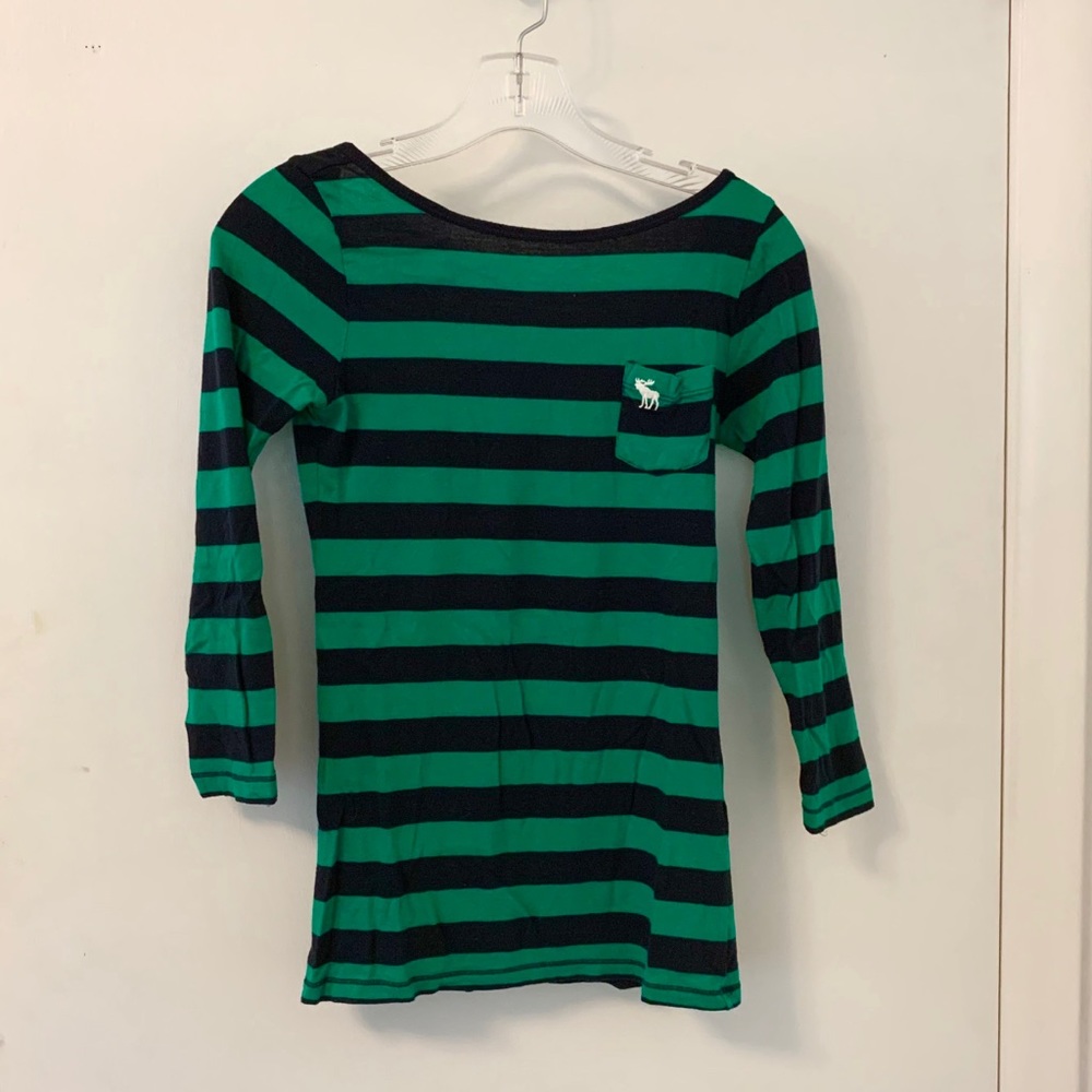 Abercrombie & Fitch striped, scoop back top